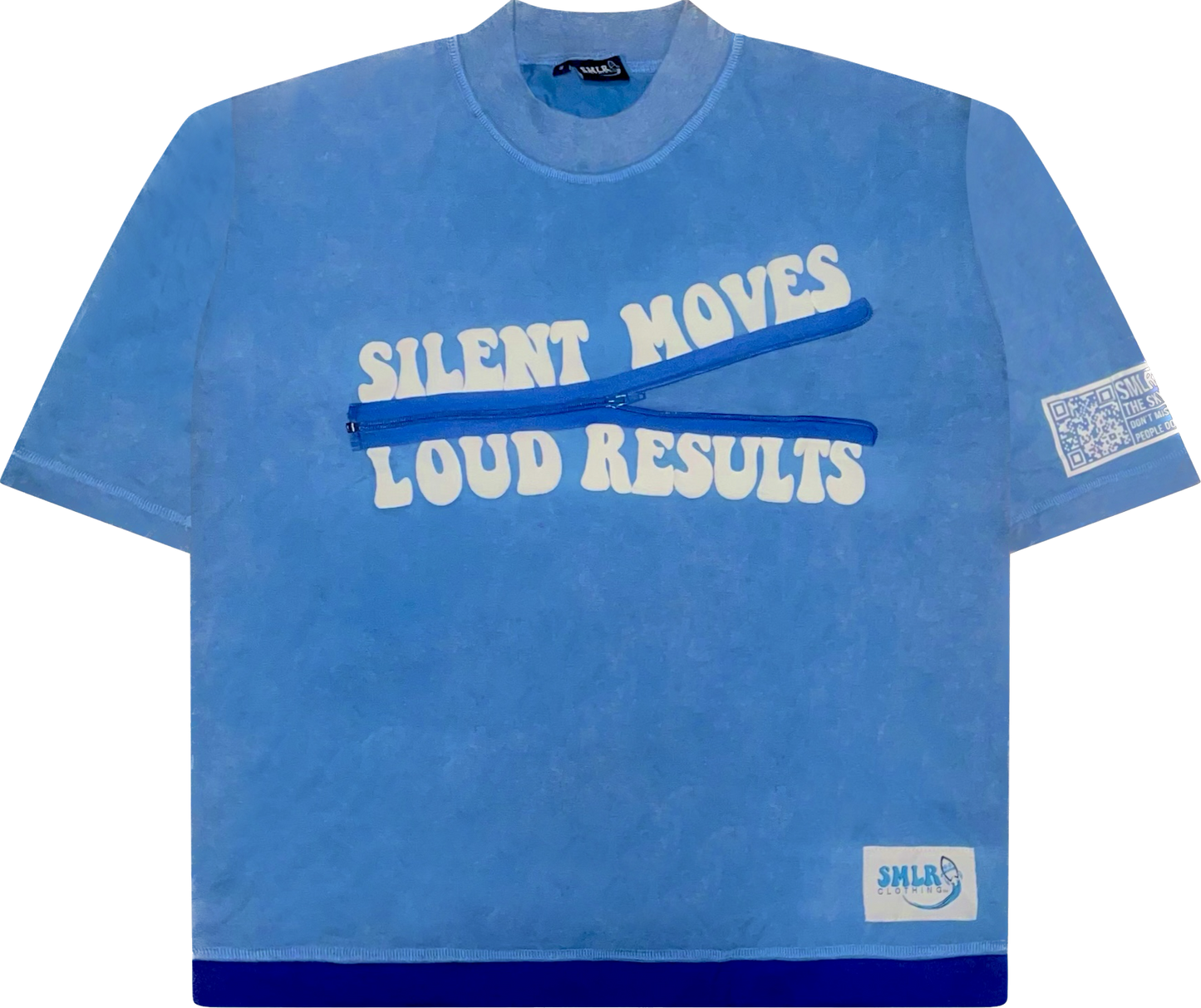 Motto Unveiled Tee - Blue